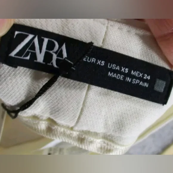 Zara Cream Pleated Trousers - Picture 7 of 11